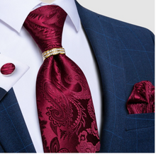 Load image into Gallery viewer, Mens Luxury Silk Tie Boxed Set - Many Styles &amp; Sizes
