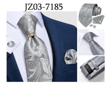 Load image into Gallery viewer, Mens Luxury Silk Tie Boxed Set - Many Styles &amp; Sizes
