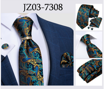 Load image into Gallery viewer, Mens Luxury Silk Tie Boxed Set - Many Styles &amp; Sizes
