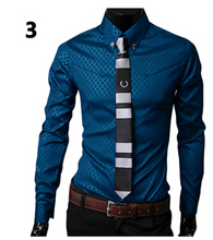Load image into Gallery viewer, Men's Royal Apparel - Luxury Business Shirt Slim Long Sleeve - Many Colours &amp; Sizes
