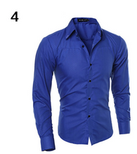 Load image into Gallery viewer, Men's Royal Apparel - Luxury Business Shirt Slim Long Sleeve - Many Colours &amp; Sizes
