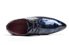 Load image into Gallery viewer, Mens Patent Leather Oxford Shoes Pointed Toe -  Many Sizes &amp; Colours
