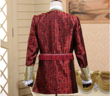 Load image into Gallery viewer, Mens Full Attire - Formal Lapel Collar Dress Costumes Prince Retro European Medieval
