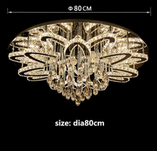 Load image into Gallery viewer, "Arna's Luxury  Collection" Chandelier K9 Crystal LED Ceiling Chandelier - 60cm x 75W
