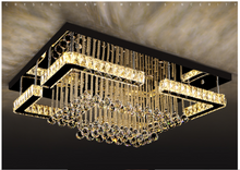 Load image into Gallery viewer, "Arna's Luxury  Collection" Chandelier K9 Crystal LED Ceiling Chandelier - L120cm x W80 + 92W
