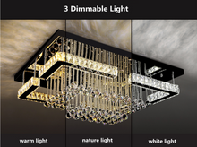 Load image into Gallery viewer, "Arna's Luxury  Collection" Chandelier K9 Crystal LED Ceiling Chandelier - L90cm x W70 + 68W
