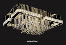 Load image into Gallery viewer, "Arna's Luxury  Collection" Chandelier K9 Crystal LED Ceiling Chandelier - L100cm x W80 + 80W
