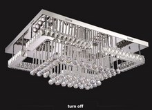 Load image into Gallery viewer, "Arna's Luxury  Collection" Chandelier K9 Crystal LED Ceiling Chandelier - L100cm x W80 + 80W

