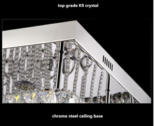Load image into Gallery viewer, "Arna's Luxury  Collection" Chandelier K9 Crystal LED Ceiling Chandelier - L120cm x W80 + 92W
