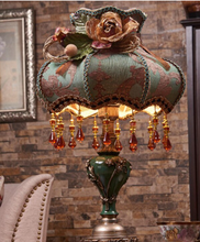 Load image into Gallery viewer, Arna Royal Collection - Europe Crystal Table Lamp Vintage Retro Palace Style
