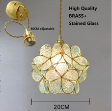 Load image into Gallery viewer, Arna Royal Collection - Pendant Lights Bedroom LED Full Brass Copper Nordic Lamp Hanging
