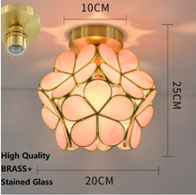 Load image into Gallery viewer, Arna Royal Collection - Pendant Lights Bedroom Led Full Brass Copper Nordic Lamp Hanging
