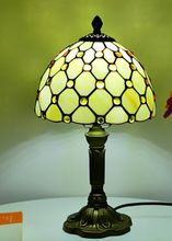 Load image into Gallery viewer, Arna Royal Collection -Tiffany Table lamp LED Mediterranean Vintage Stained Glass Light
