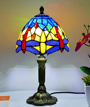 Load image into Gallery viewer, Arna Royal Collection -Tiffany Table lamp LED Mediterranean Vintage Stained Glass Light

