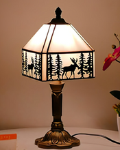 Load image into Gallery viewer, Arna Royal Collection -Tiffany Table lamp LED Mediterranean Vintage Stained Glass Light
