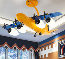 Load image into Gallery viewer, Arna Royal Collection - Children's Aeroplane E27 Lights LED Chandeliers x3 Designs
