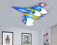 Load image into Gallery viewer, Arna Royal Collection - Children's Aeroplane E27 Lights LED Chandeliers x3 Designs
