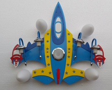 Load image into Gallery viewer, Arna Royal Collection - Children's Aeroplane E27 Lights LED Chandeliers x3 Designs
