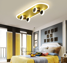 Load image into Gallery viewer, Arna Royal Collection - Children's Skateboard Hanging Lights LED Chandeliers

