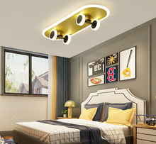Load image into Gallery viewer, Arna Royal Collection - Children's Skateboard Hanging Lights LED Chandeliers
