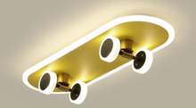 Load image into Gallery viewer, Arna Royal Collection - Children's Skateboard Hanging Lights LED Chandeliers
