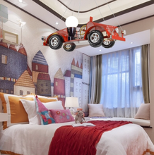 Load image into Gallery viewer, Arna Royal Collection - Children's Retro Classic Car Lights LED Car Chandeliers
