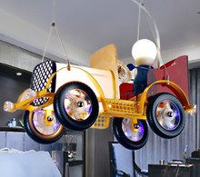 Load image into Gallery viewer, Arna Royal Collection - Children's Retro Vintage Classic Car Lights LED Car Chandeliers
