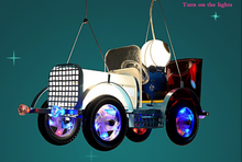 Load image into Gallery viewer, Arna Royal Collection - Children's Retro Vintage Classic Car Lights LED Car Chandeliers
