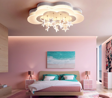 Load image into Gallery viewer, Arna Royal Collection - Children's Star Moon Hanging Lights LED Chandeliers
