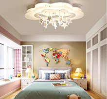 Load image into Gallery viewer, Arna Royal Collection - Children's Star Moon Hanging Lights LED Chandeliers
