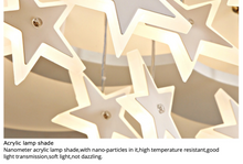 Load image into Gallery viewer, Arna Royal Collection - Children's Star Moon Hanging Lights LED Chandeliers
