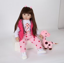 Load image into Gallery viewer, Arna Lisa Collection - Baby Amelia - 60cm Silicone Vinyl Newborn Doll
