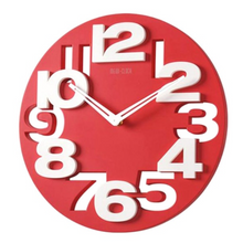 Load image into Gallery viewer, Luxury "Arna Royal Clock Collection" Art Deco 3D Wall Clock - Many Colours
