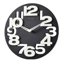 Load image into Gallery viewer, Luxury "Arna Royal Clock Collection" Art Deco 3D Wall Clock - Many Colours
