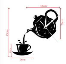 Load image into Gallery viewer, Deluxe "Arna Royal Clock Collection"  Kitchen/Cafe Wall Clock
