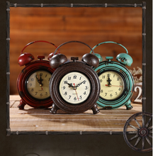 Load image into Gallery viewer, Deluxe "Arna Royal Clock Collection"  Retro Iron Clock - Many Colours
