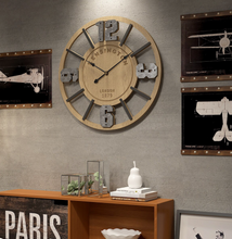 Load image into Gallery viewer, Deluxe "Arna Royal Clock Collection" Wooden Classic Vintage Wall Clock
