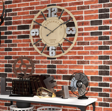 Load image into Gallery viewer, Deluxe "Arna Royal Clock Collection" Wooden Classic Vintage Wall Clock
