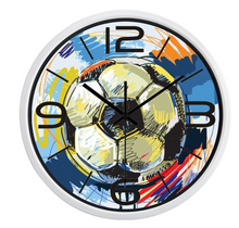 Load image into Gallery viewer, Deluxe "Arna Royal Clock Collection"  Football Basketball Clock Children's
