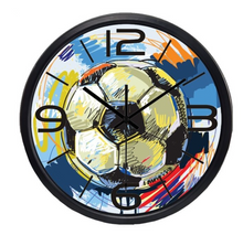 Load image into Gallery viewer, Deluxe "Arna Royal Clock Collection"  Football Basketball Clock Children's
