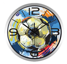 Load image into Gallery viewer, Deluxe "Arna Royal Clock Collection"  Football Basketball Clock Children's
