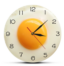 Load image into Gallery viewer, Deluxe "Arna Royal Clock Collection"  Fried Egg Kitchen Wall Clock

