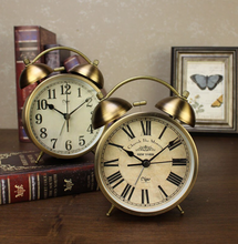Load image into Gallery viewer, Deluxe "Arna Royal Clock Collection"  Retro Vintage Table Clock - Many Styles
