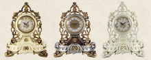 Load image into Gallery viewer, Deluxe "Arna Royal Clock Collection"  Antique Royal Table Clock - Many Styles
