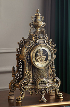 Load image into Gallery viewer, Deluxe "Arna Royal Clock Collection"  Luxury European Retro Clock - Many Colours
