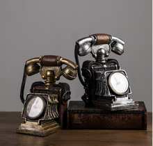 Load image into Gallery viewer, Deluxe "Arna Royal Clock Collection"  Luxury European Retro Telephone Clock - Many Colours
