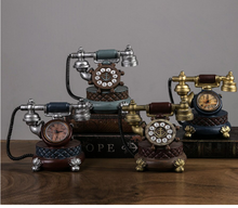 Load image into Gallery viewer, Deluxe "Arna Royal Clock Collection"  Luxury European Retro Telephone Clock - Many Colours

