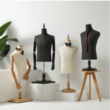 Load image into Gallery viewer, "Arna Royal Gown Collection" Luxury Male Platform Mannequin Cosmetology Window Display Model
