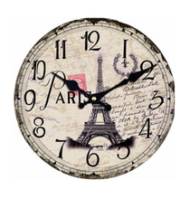 Load image into Gallery viewer, Deluxe "Arna Royal Clock Collection"  Rustic Retro Wall Clock
