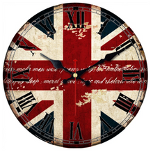 Load image into Gallery viewer, Deluxe "Arna Royal Clock Collection"  Rustic Retro Wall Clock
